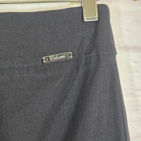 M Rekucci Classic Black Pencil Skirt Women Size S Office Career Business Stretch - Picture 5 of 9